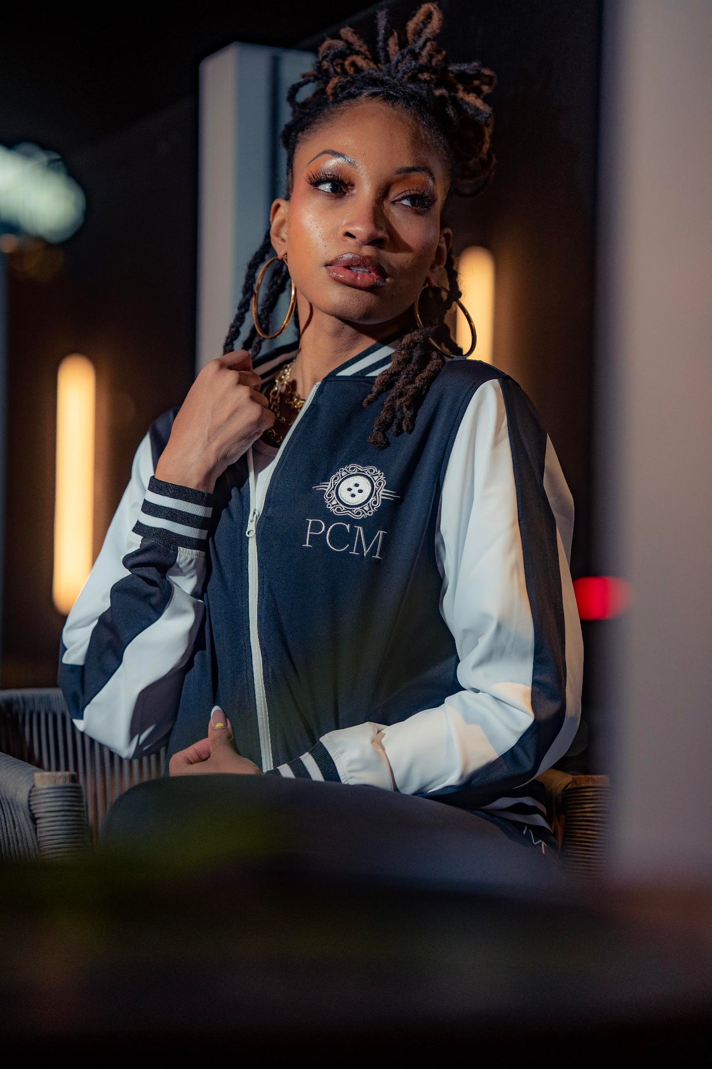 "Effortless" 3 Pc Tracksuit BLK/White by Plain Clothed Millionaires