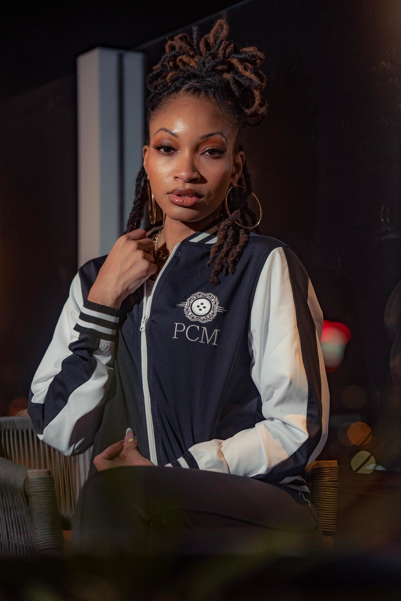 "Effortless" 3 Pc Tracksuit BLK/White by Plain Clothed Millionaires
