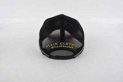 Lifestyle Crown Leather Bill Trucker Hat
