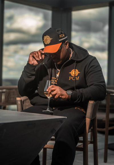 Lifestyle Crown Leather Bill Trucker Hat