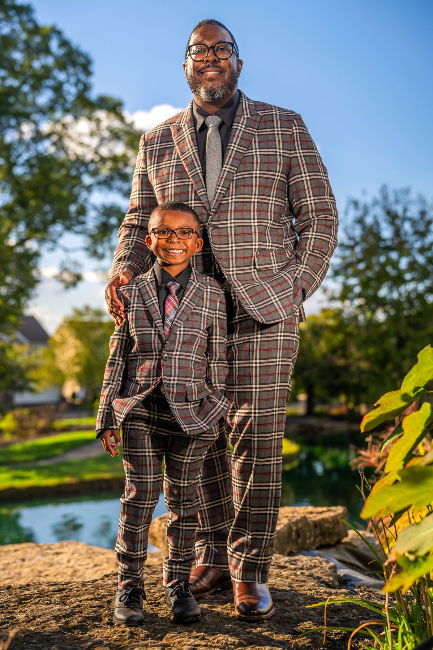 The Lineage Tartan Suit by Plain Clothed Millionaires