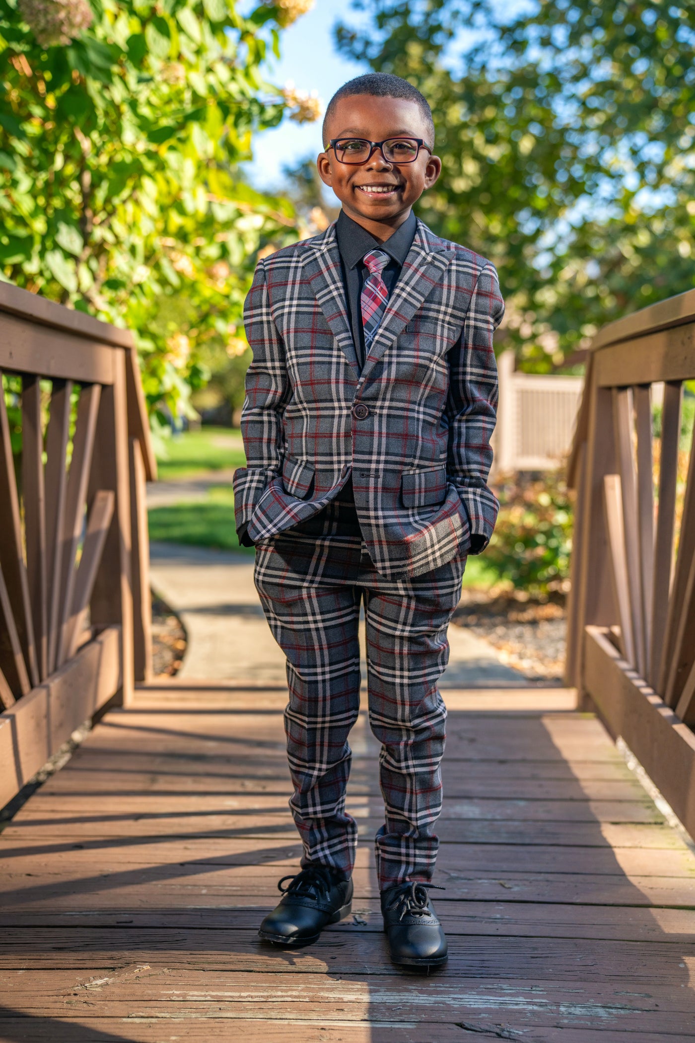 The Lineage Tartan Suit by Plain Clothed Millionaires