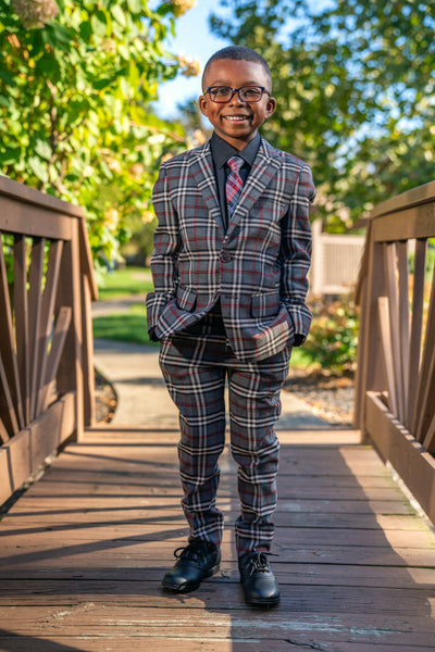 The Lineage Tartan Suit by Plain Clothed Millionaires
