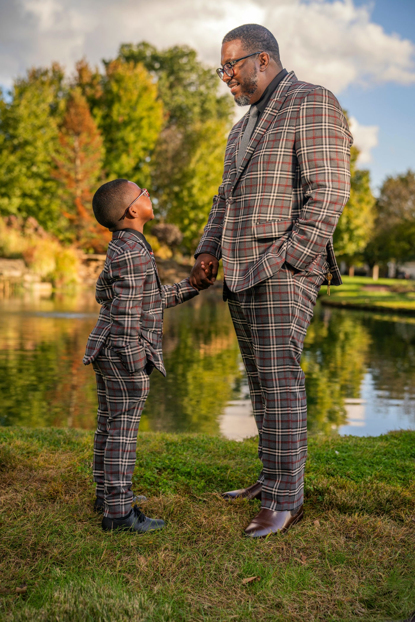 The Lineage Tartan Suit by Plain Clothed Millionaires