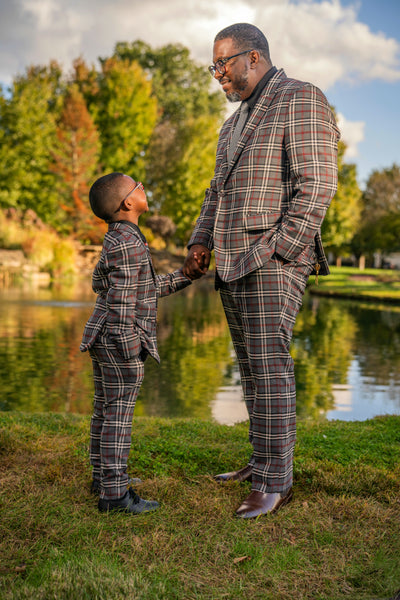 The Lineage Tartan Suit by Plain Clothed Millionaires
