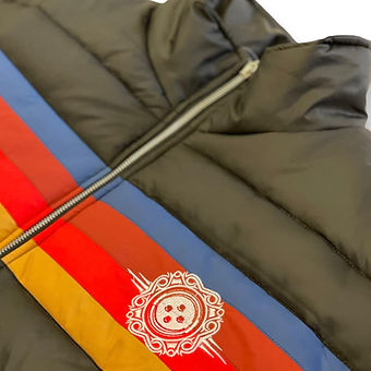 PCM Signature Puffer Jacket Multicolor